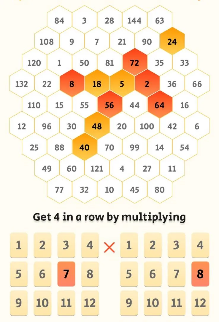 Number Hive gameplay